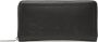 Calvin Klein Damesportemonnee Zwart Rfid Ritssluiting Black Dames - Thumbnail 1
