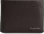 Calvin Klein Leren Herenportemonnee Lente Zomer Collectie Brown Heren - Thumbnail 1
