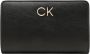 Calvin Klein Zwarte Damesportemonnee Stijlvol en Praktisch Black Dames - Thumbnail 2