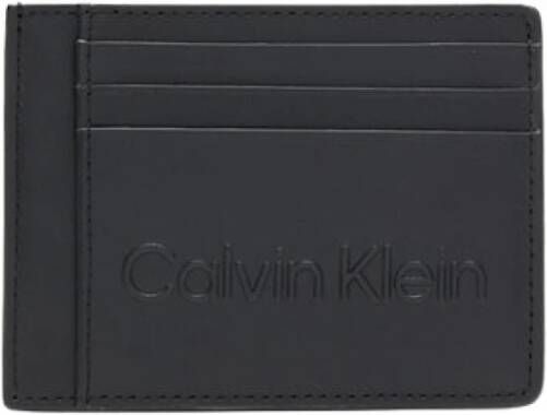 Calvin Klein Wallets & Cardholders Zwart Heren