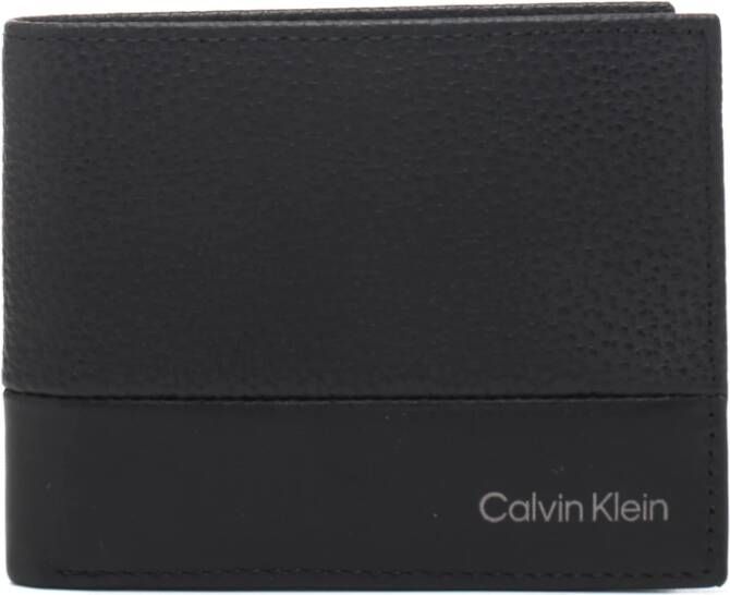 Calvin Klein Stijlvolle Portemonnees voor Mannen en Vrouwen Black Heren