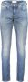 Calvin Klein Washed-out Slim Fit Jeans met Logo Detail Blauw Heren - Thumbnail 2