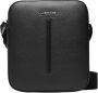 Calvin Klein Zwarte Schoudertas met Rits Black - Thumbnail 4