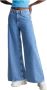 Calvin Klein Jeans Lage Rise Loose J20J2206231A4 Blauw Dames - Thumbnail 4