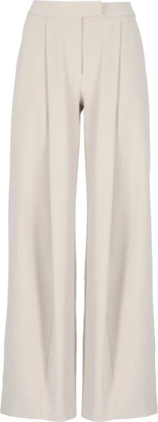 Calvin Klein Grijze Crêpe Palazzo Broek Gray Dames