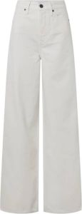Calvin Klein Wide Trousers Wit Dames