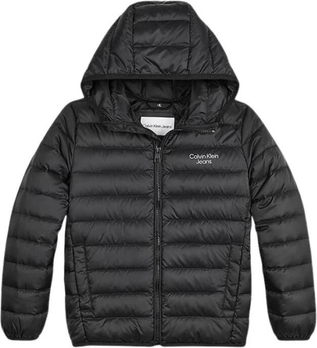 Calvin Klein Winterjackets Zwart Heren