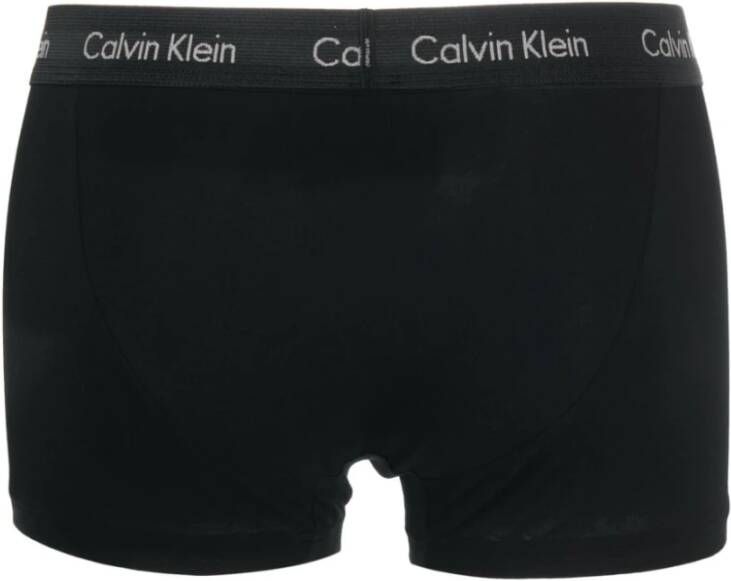 Calvin Klein Wit Ondergoed voor Mannen Black Heren