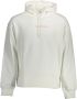 Calvin Klein Witte Katoenen Trui met Capuchon en Print White Heren - Thumbnail 2