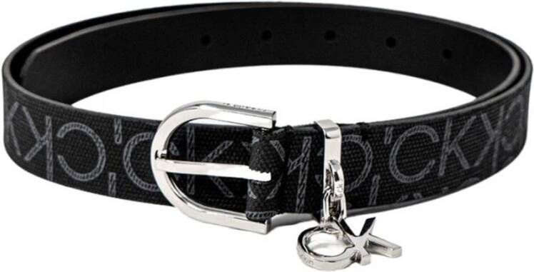 Calvin Klein K60K608296 Belt Accessories Zwart Unisex