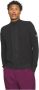 Calvin Klein Zwarte trui met rits en logo op mouw Black Heren - Thumbnail 9