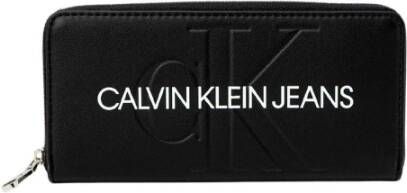 Calvin klein Portemonnee Jeans CKJ SCULPTED MONO ZIP AROUND