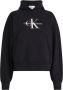 Calvin Klein Organisch katoenen hoodie met boyfriend fit Black Dames - Thumbnail 1