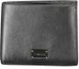 Calvin Klein Zwarte leren portemonnee met RFID-blokkering Black Heren - Thumbnail 1