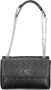 Calvin Klein Zwarte polyester handtas met kettinghandvatten Zwart Dames - Thumbnail 2