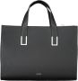 Calvin Klein Zwarte Polyester Handtas met Verstelbare Schouderband Zwart Dames - Thumbnail 2