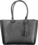 Calvin Klein Zwarte polyurethaan handtas met meerdere compartimenten Zwart Dames - Thumbnail 2