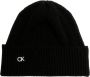 Calvin Klein Zwarte Re-Lock Hoed voor Vrouwen Zwart Dames - Thumbnail 1