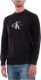 Calvin Klein Jeans Zwarte Katoenen Sweatshirt voor Heren Black Heren - Thumbnail 6