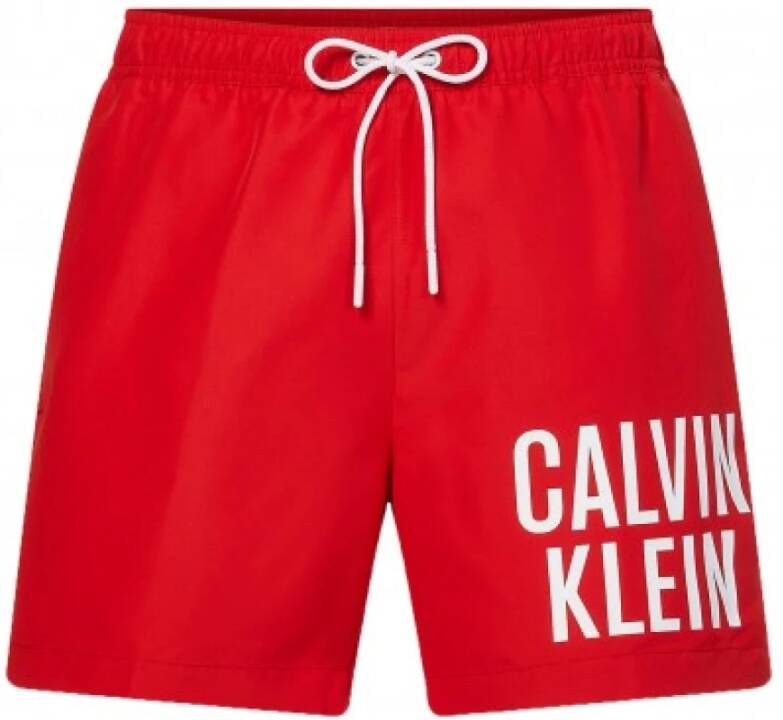 Calvin Klein Km0Km00701 XNL Heren Zwembroek Red Heren