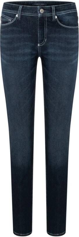 CAMBIO Skinny fit jeans met contrastnaden model 'PARLA' Model 'PARLA'