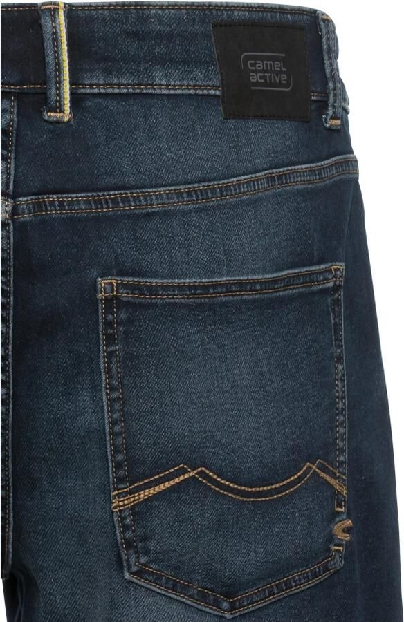 Camel active Korte slim fit jeans in 5-pocketmodel - Foto 2