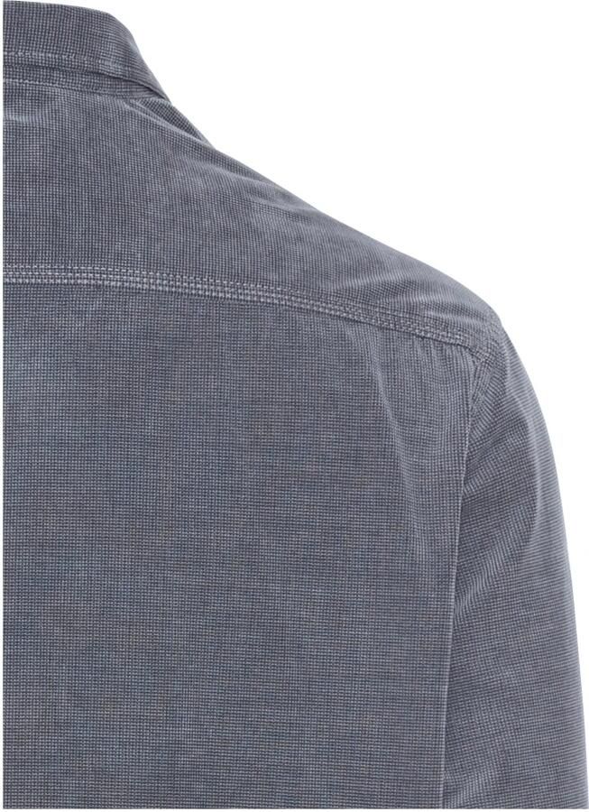 Camel active Corduroy Regular Fit Overhemd met Lange Mouwen Blue Heren