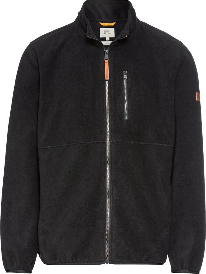 Camel active Fleecejack van gerecycled polyester Black Heren - Foto 3
