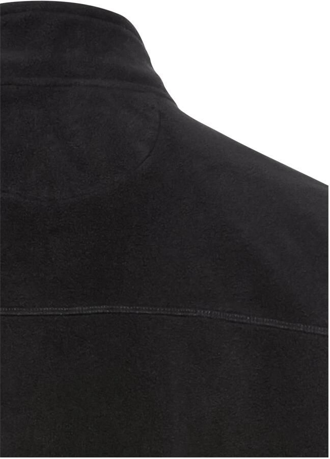 Camel active Fleecejack van gerecycled polyester Black Heren