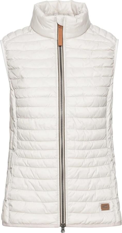 Camel active Regular fit bodywarmer met opstaande kraag en labeldetail - Foto 4