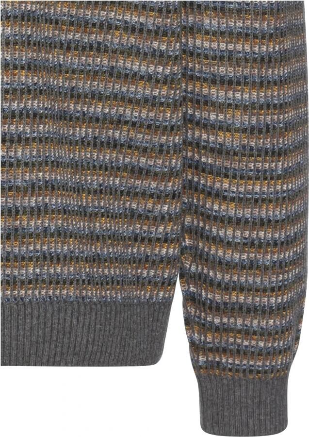 Camel active Gebreide pullover met structuurmotief - Foto 2