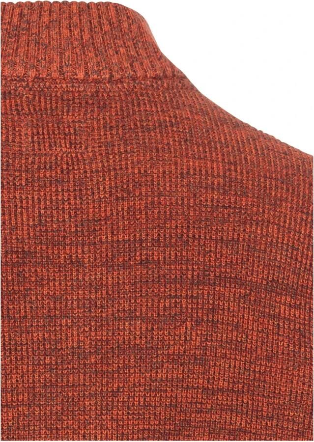 Camel active Katoenmix Gebreide Trui Red Heren - Foto 2