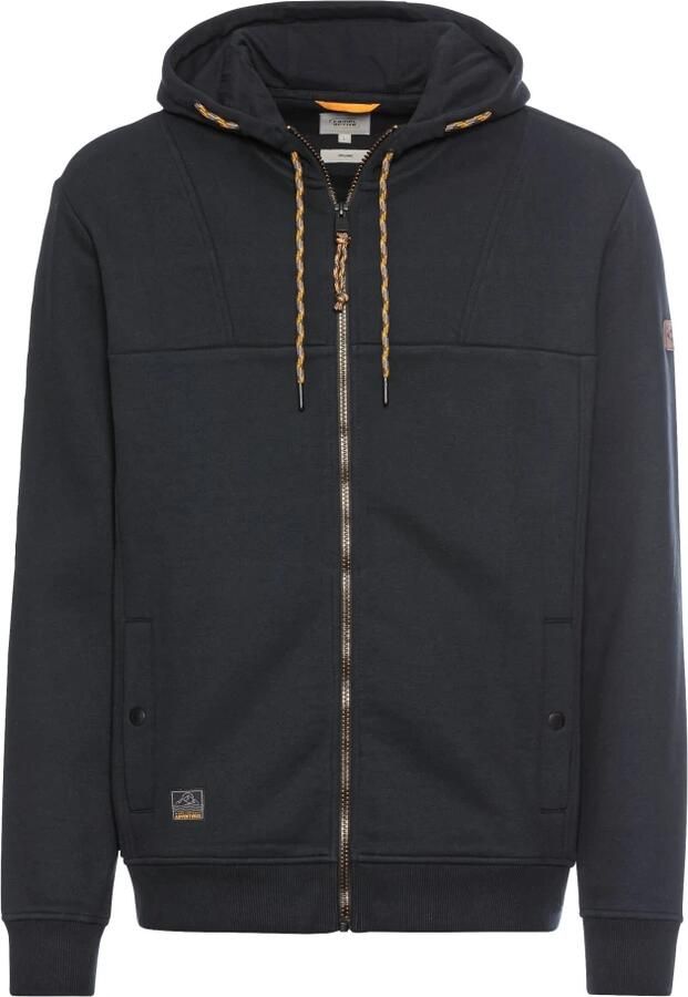 Camel active Capuchonsweatvest met steekzakken - Foto 4