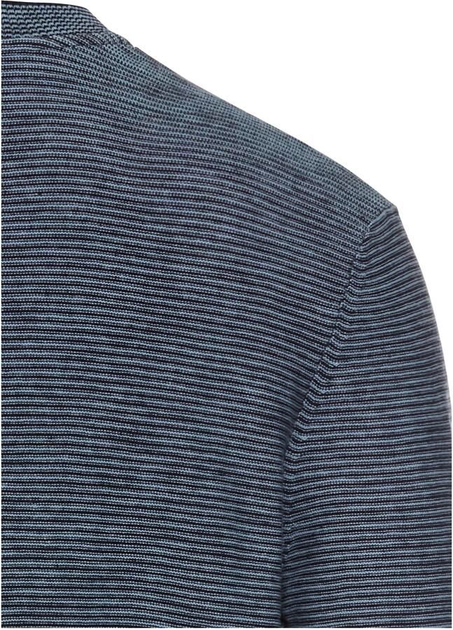 Camel active Gebreide pullover met borstzak model 'Henley' - Foto 2