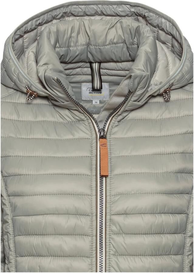 Camel active Lichte gewatteerde jas van gerecycled polyamide Green Dames - Foto 2