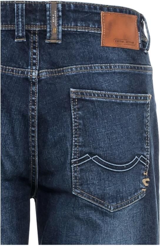 Camel active Relaxed fit jeans met stretch model 'Woodstock' - Foto 4