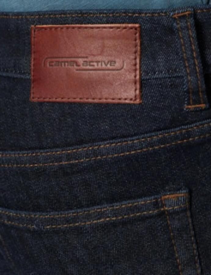 Camel active Straight Leg Jeans 5-Pocket Madison Blue Heren - Foto 4