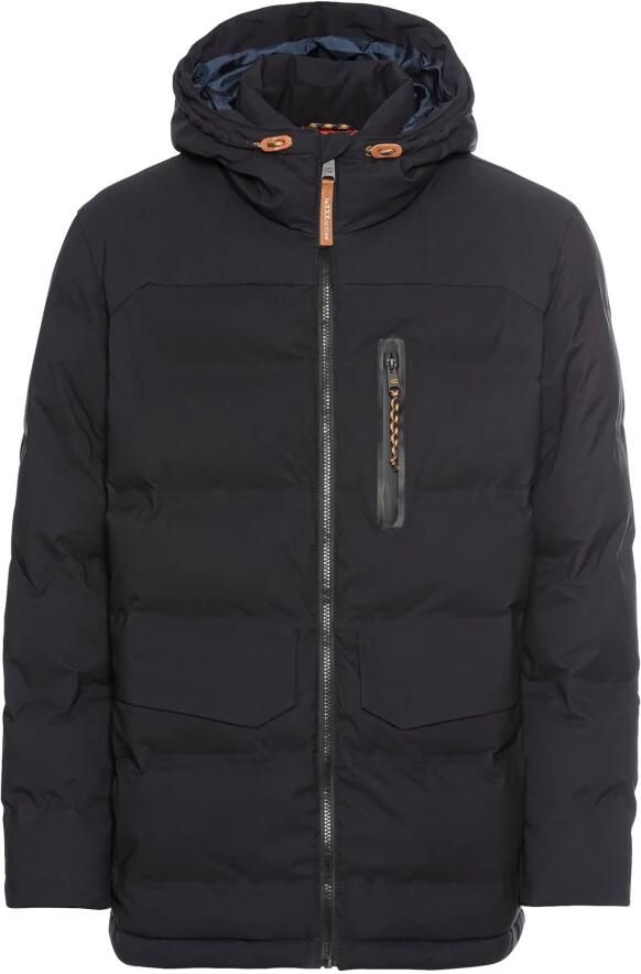 Camel active Winterjas Donkerblauw Stijlvol Blue Heren