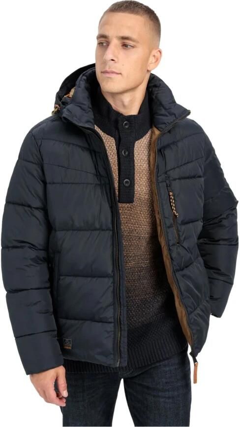 Camel active Winterjas Donkerblauw Stijlvol Blue Heren - Foto 3