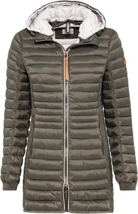 Camel active Down Coats Groen Dames