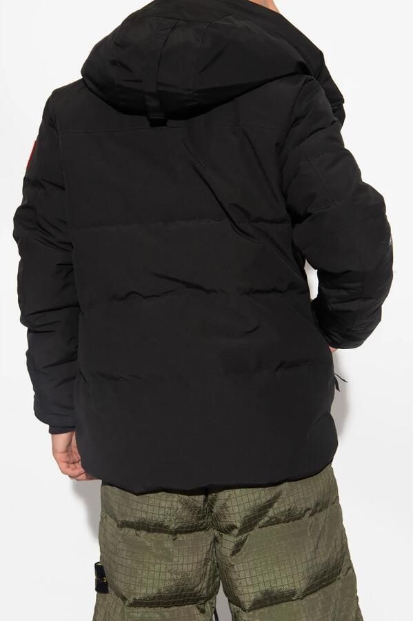 Canada Goose Zwarte Gewatteerde Jas met Capuchon Black Heren - Foto 5