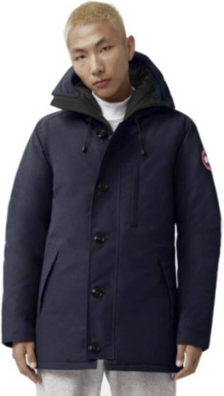 Canada Goose Chateau Parka Fusion Fit Blauw Heren
