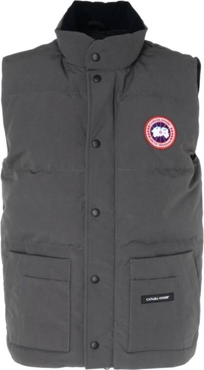 Canada Goose Dames Freestyle Grafiet Puffer Vest Grijs Heren