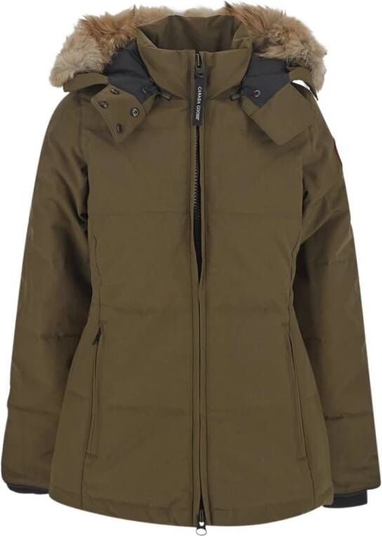 Canada Goose Parka Groen Dames