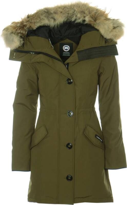 Canada Goose Rossclair Parka Groen Dames