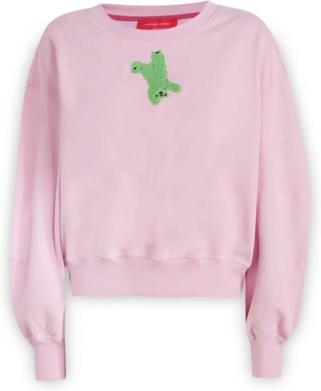 Canada Goose Sweatshirts Roze Dames