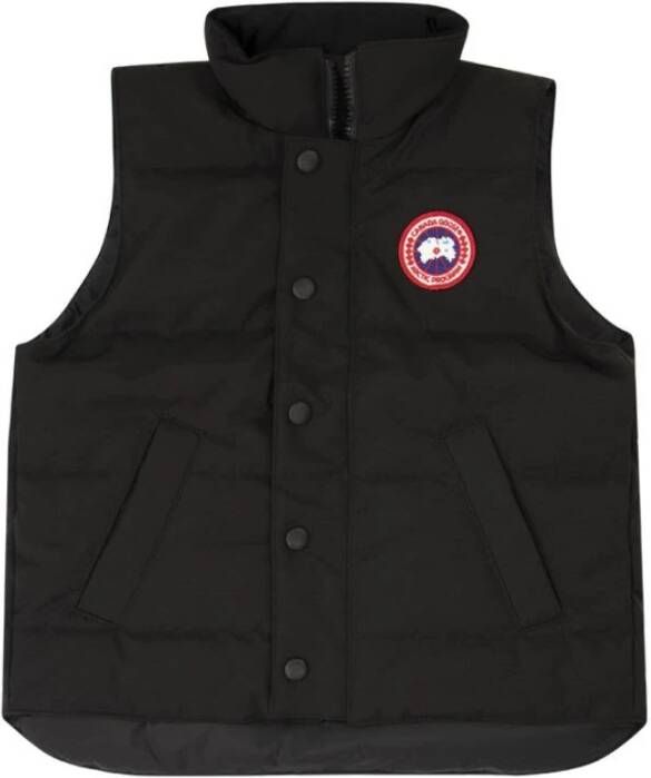 Canada Goose Vanier Mouwloos jack Zwart