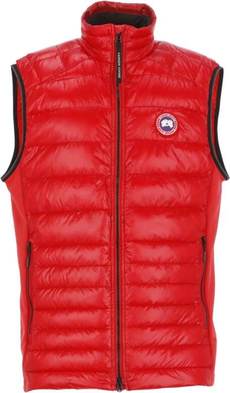 Canada Goose Stijlvolle Puffer Vest voor Mannen Red Heren