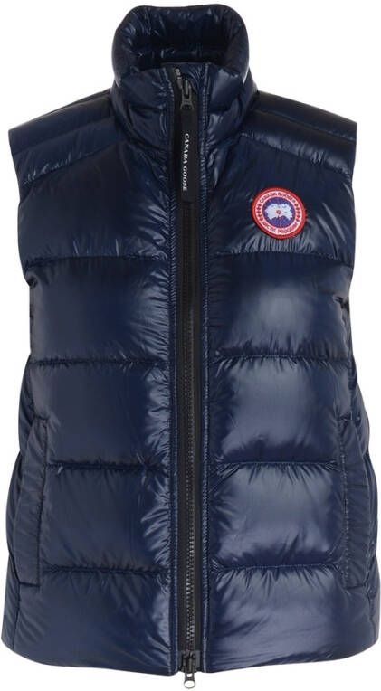 Canada Goose Stijlvolle CG Cypress Vest voor Jassen Blauw Dames