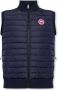 Canada Goose Blauwe jassen met CG Hybridge Knit Vest Blauw Heren - Thumbnail 1
